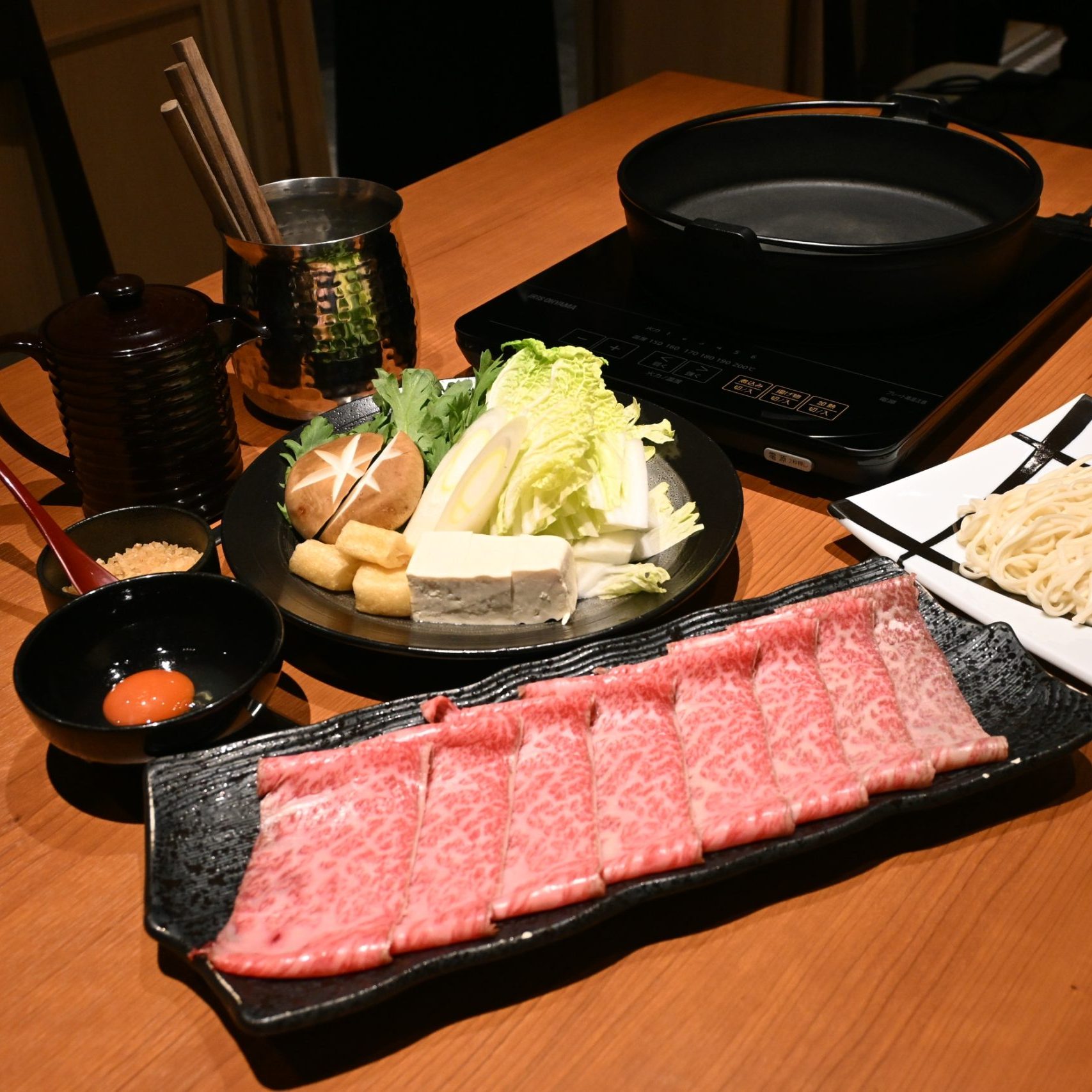 神戸牛すき焼きコース